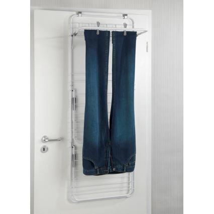 WENKO 63010800 - Wasrek 51x142 cm wit/grijs