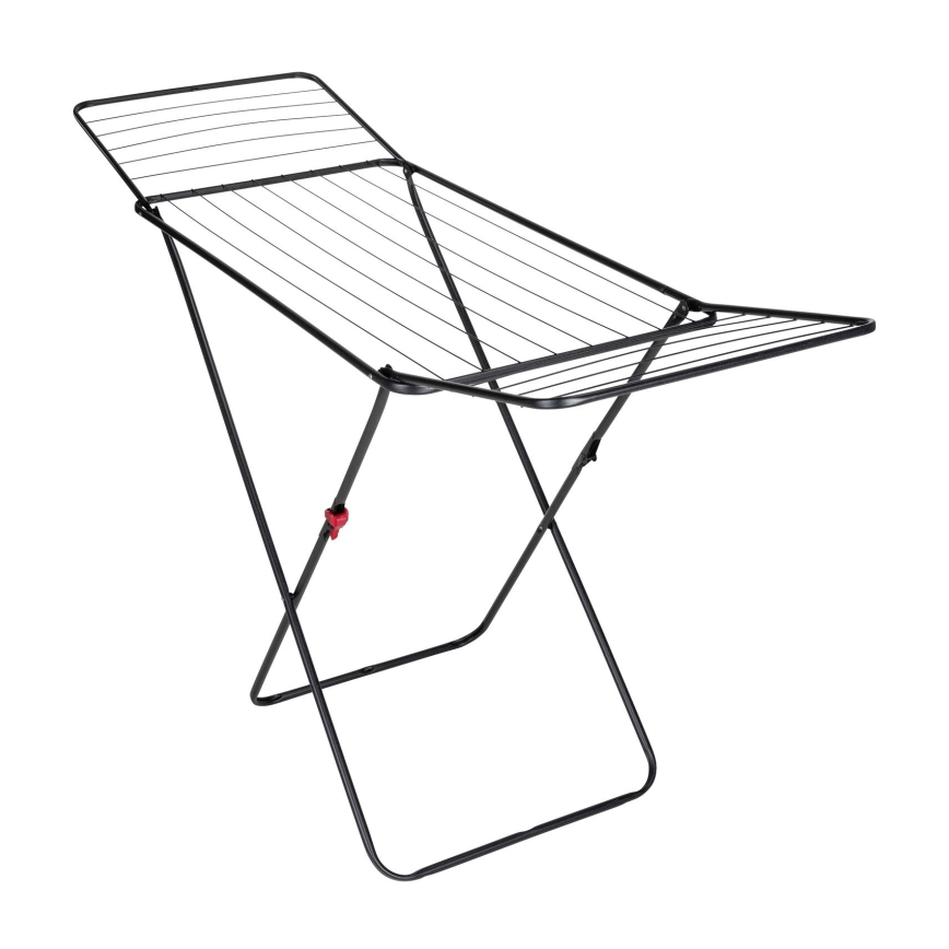 WENKO 63015100 - Étendoir à linge CHAMPION 170x98 cm noir