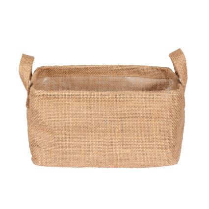 WENKO 64471100 - Opbergmand JUNA 24x17 cm bruin