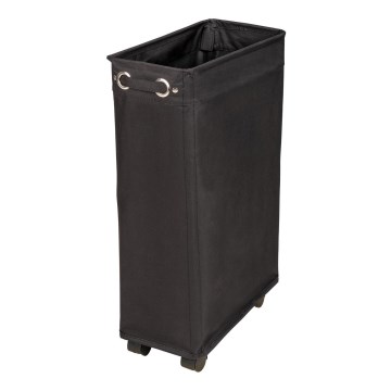 WENKO 69737800 - Linnenmand CORNO 18,5x60 cm zwart