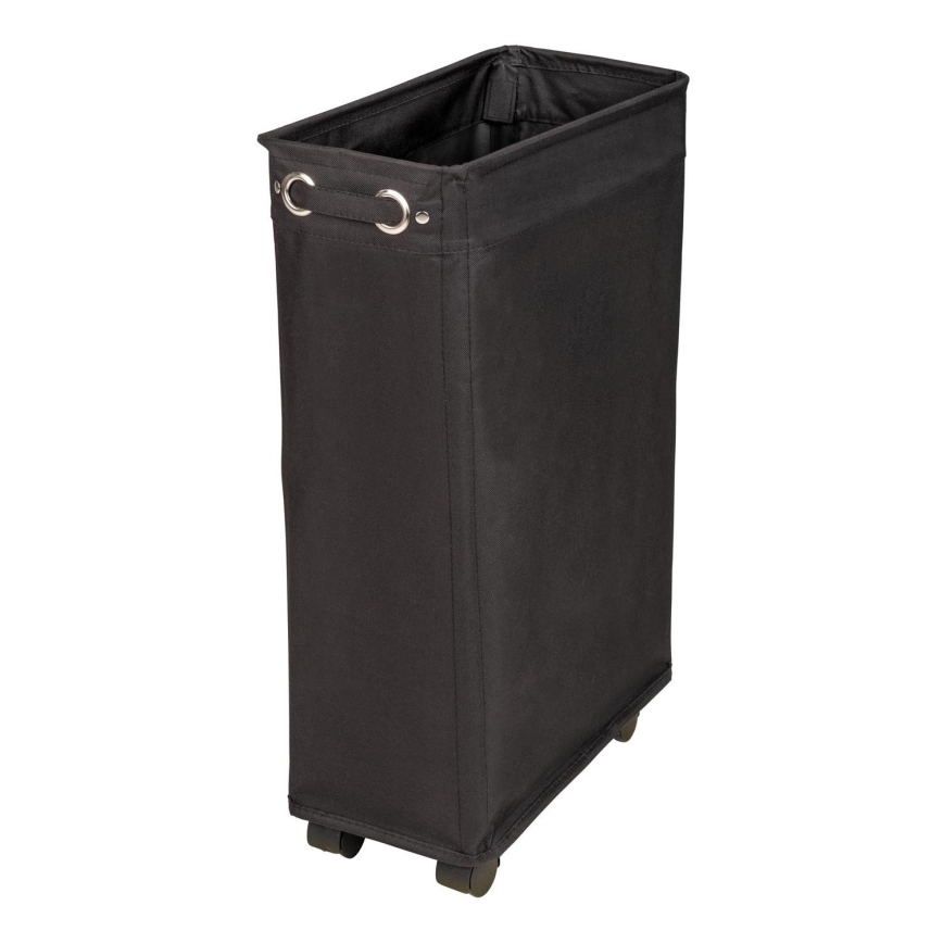 WENKO 69737800 - Linnenmand CORNO 18,5x60 cm zwart