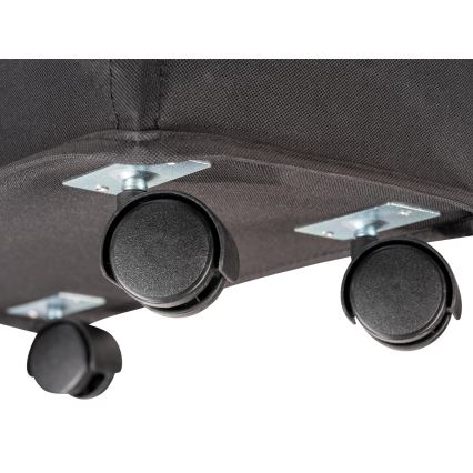 WENKO 69737800 - Linnenmand CORNO 18,5x60 cm zwart