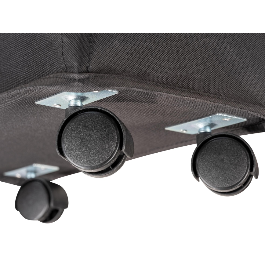 WENKO 69737800 - Linnenmand CORNO 18,5x60 cm zwart
