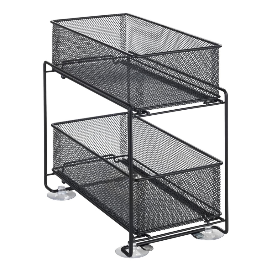 WENKO 69768800 - Support de prise GIOMA 35x33,5 cm noir