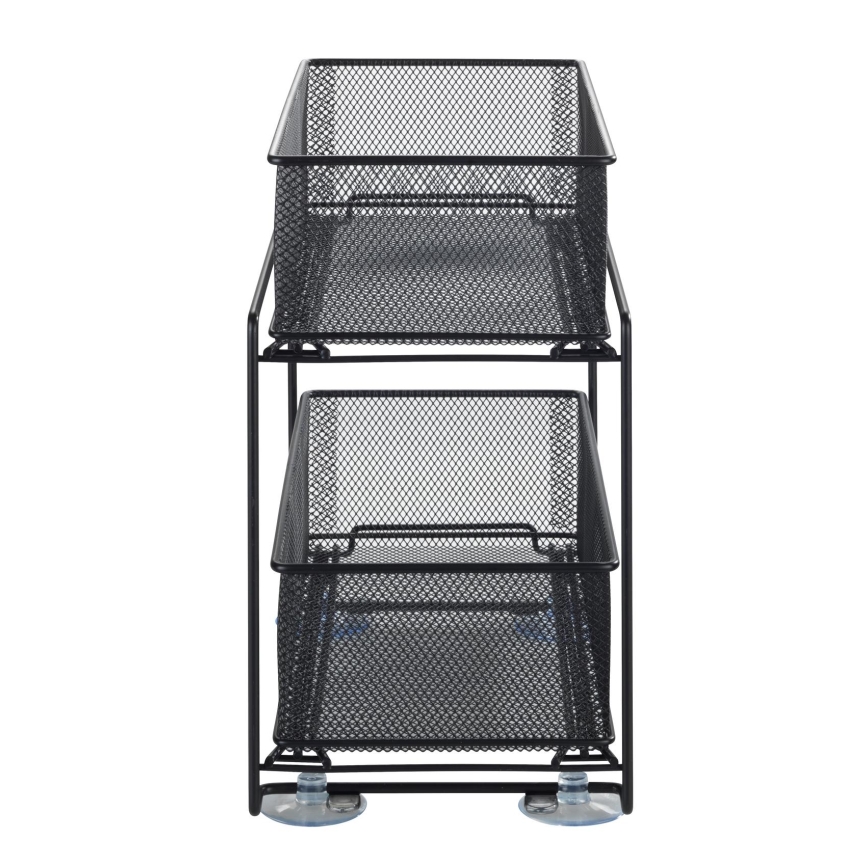 WENKO 69768800 - Support de prise GIOMA 35x33,5 cm noir