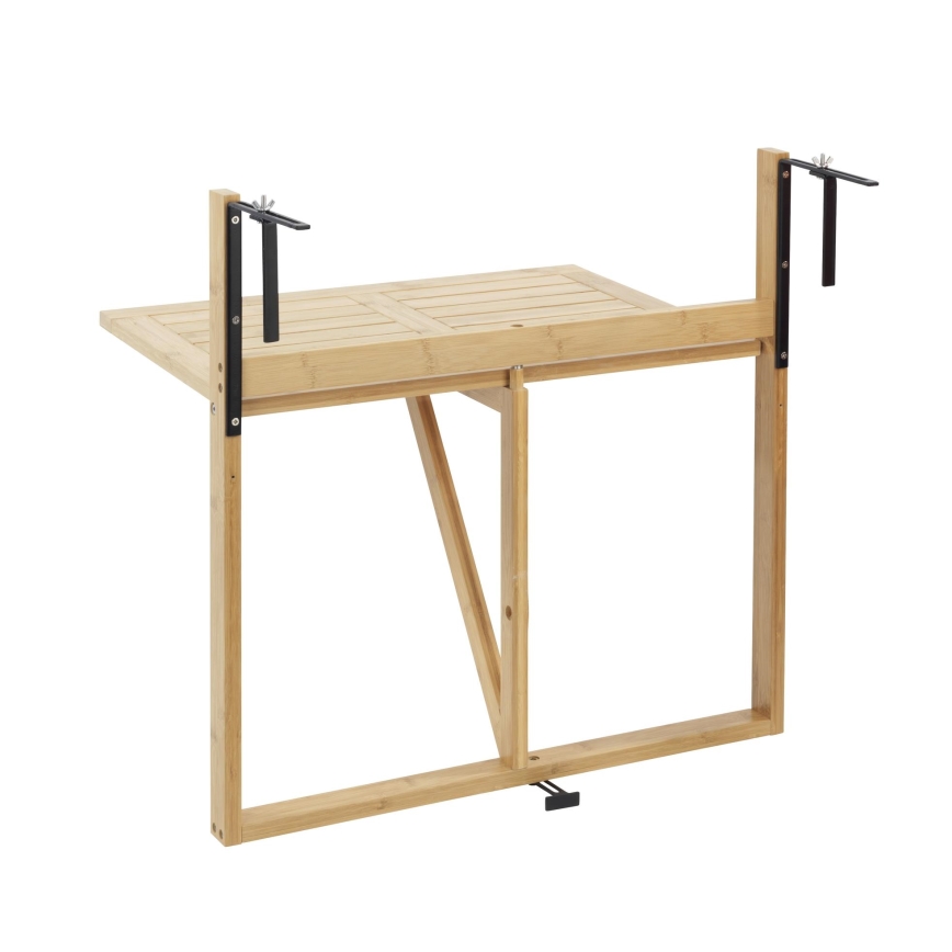 WENKO 69806800 - Tafel WAIKIKI 64x65 cm wit/bruin