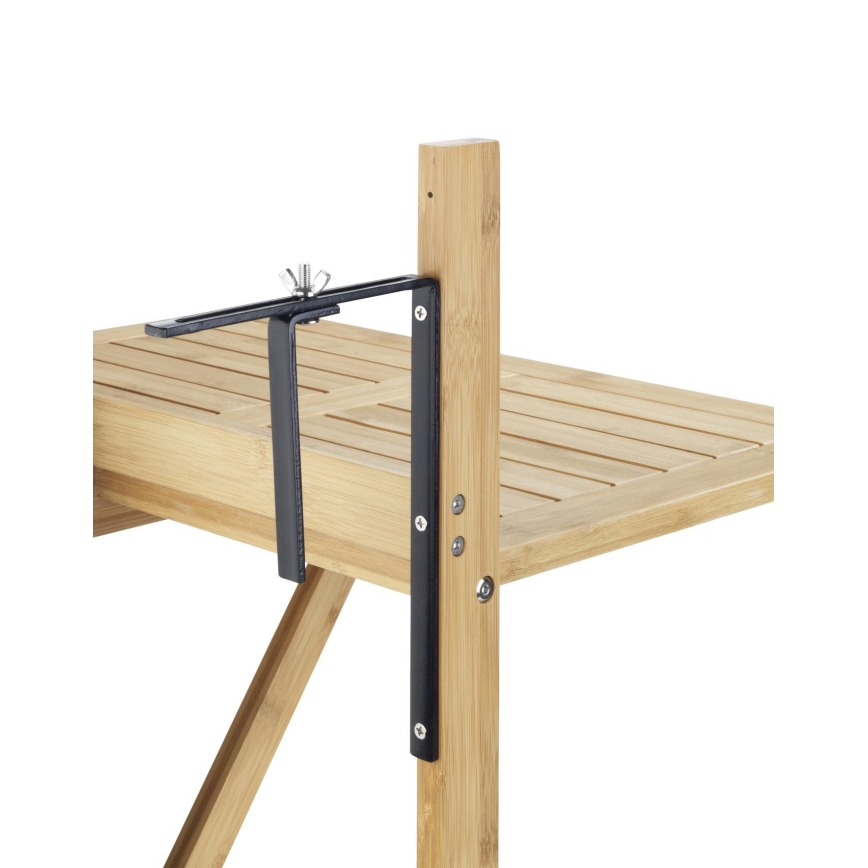 WENKO 69806800 - Tafel WAIKIKI 64x65 cm wit/bruin