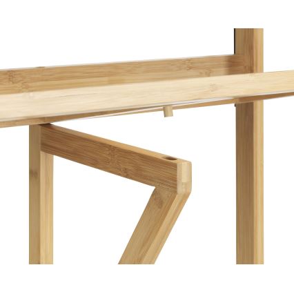 WENKO 69806800 - Tafel WAIKIKI 64x65 cm wit/bruin