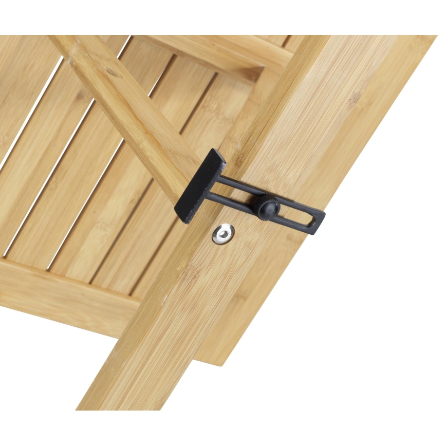 WENKO 69806800 - Tafel WAIKIKI 64x65 cm wit/bruin