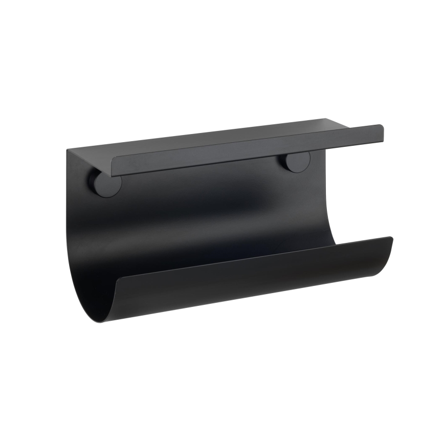 WENKO 71144800 - Porte-rouleau JET 30 x 15 cm noir
