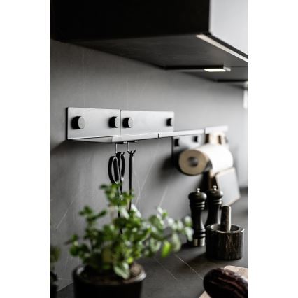 WENKO 71144800 - Rolhouder JET 30 x 15 cm zwart