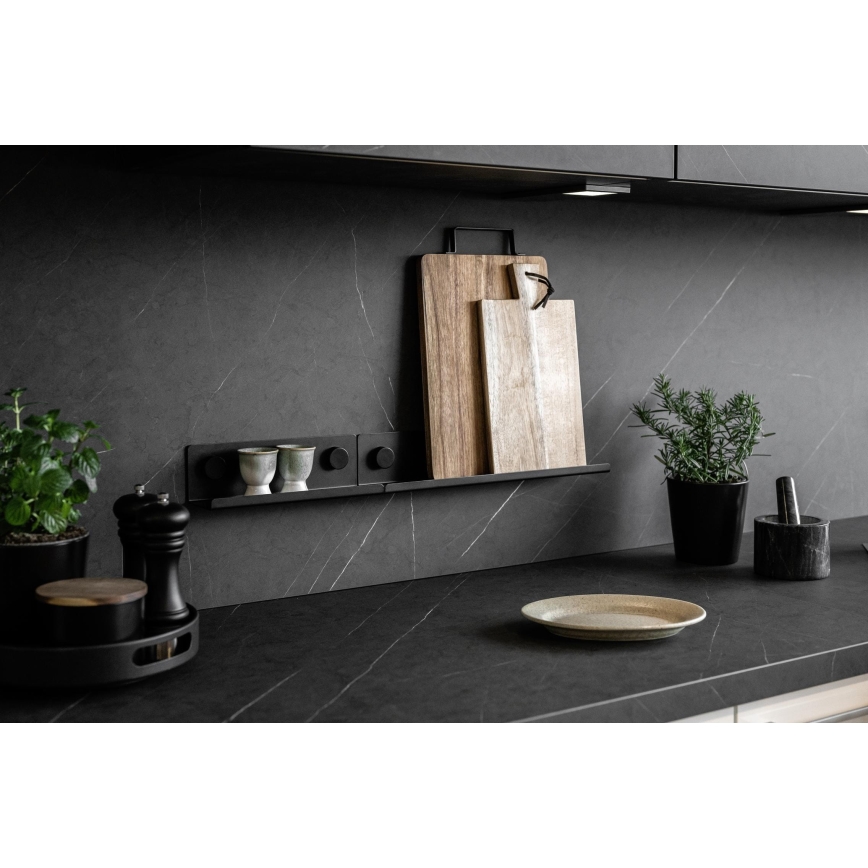 WENKO 71145800 - JET standaard 25 x 7,5 cm zwart