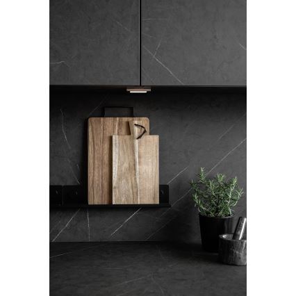 WENKO 71146800 - Pots à épices JET 40x7,5 cm noirs