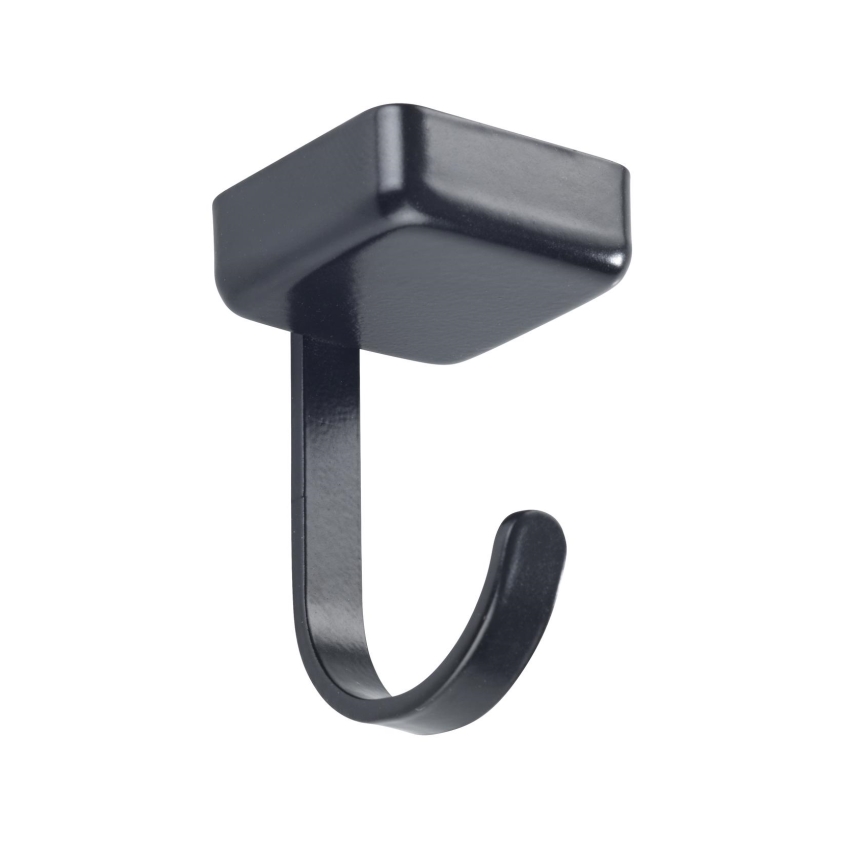 WENKO 71149800 - Crochets JET 2,2 x 3,9 cm noir/argenté