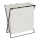 WENKO 71298800 - Panier à linge TRIO 69x76 cm crème/noir