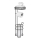 WENKO 71451800 - Support pour papier toilette 16 x 59 cm noir