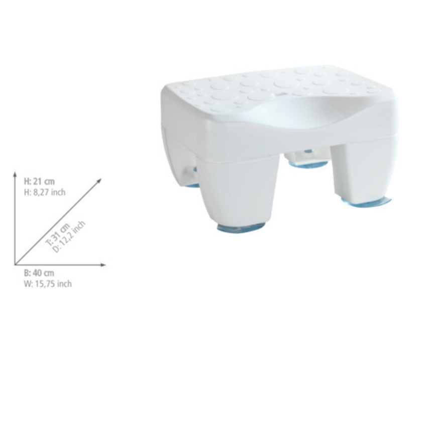 WENKO 73361100 - SECURA badkruk 40x31 cm wit