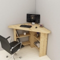 werk tafel CORNER 73,8x80 cm saffier eiken
