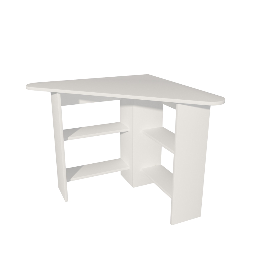 werk tafel CORNER 73,8x80 cm wit