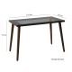 werk tafel COZY 73x110 cm grenen/zwart