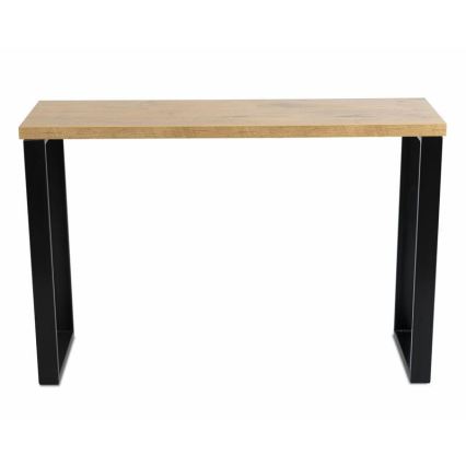 Werktafel BLAT 120x40 cm zwart/bruin