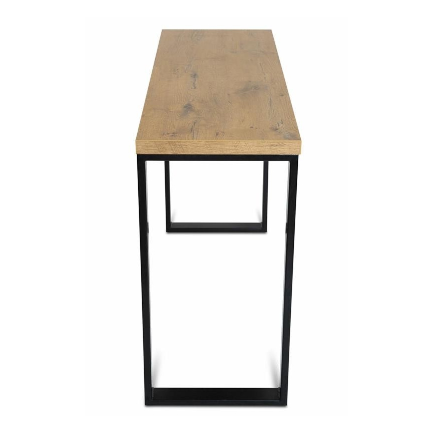 Werktafel BLAT 120x40 cm zwart/bruin