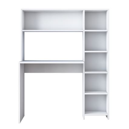 Bureau met plank RANI 113,2x141,8 cm wit