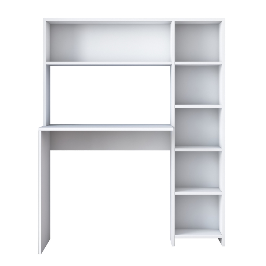 Bureau met plank RANI 113,2x141,8 cm wit