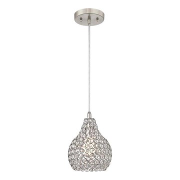 Westinghouse 6103740 - Suspension sur câble KELCIE 1xE27/60W/230V Ø 18 cm
