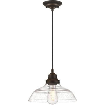 Westinghouse 6116640 - Hanglamp aan kabel IRON HILL 1xE27/60W/230V Ø 28 cm