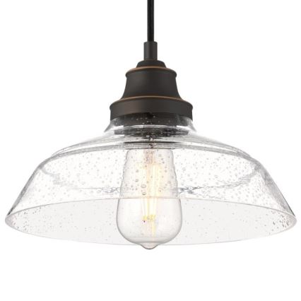 Westinghouse 6116640 - Hanglamp aan kabel IRON HILL 1xE27/60W/230V Ø 28 cm