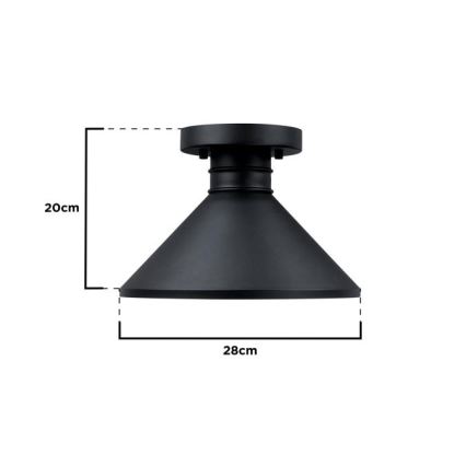 Westinghouse 61238 - Plafondlamp voor buiten WALTER 1xE27/60W/230V IP44