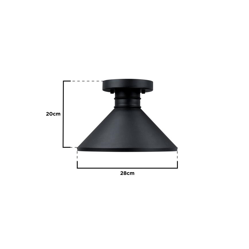 Westinghouse 61238 - Plafondlamp voor buiten WALTER 1xE27/60W/230V IP44