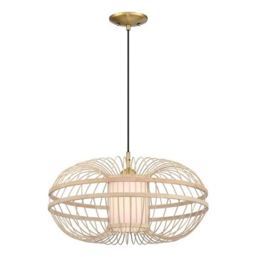 Westinghouse 61255 - Hanglamp aan een koord TULCEA 1xE27/60W/230V bamboe