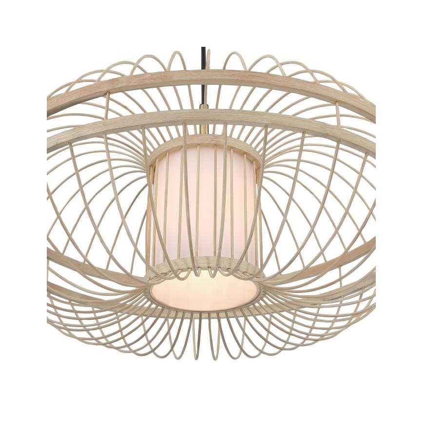 Westinghouse 61255 - Hanglamp aan een koord TULCEA 1xE27/60W/230V bamboe