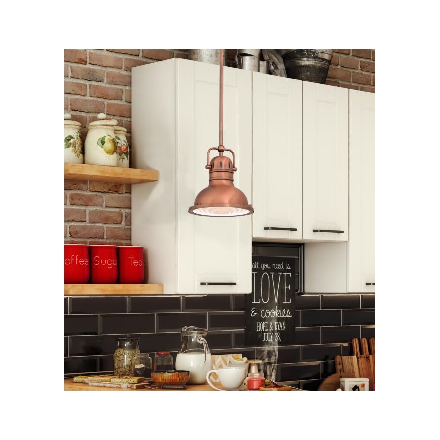 Westinghouse 6308440 - Hanglamp met stang BOSWELL 1xE27/60W/230V Ø 22 cm