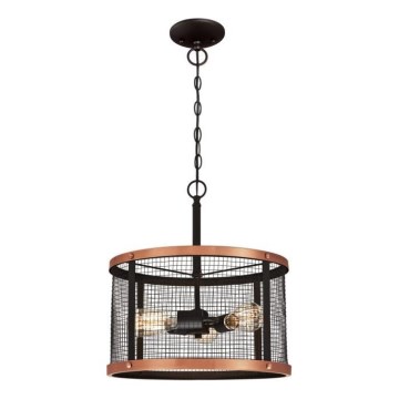 Westinghouse 63327 - Kroonluchter met ketting EMELIE 3xE27/60W/230V Ø 42 cm