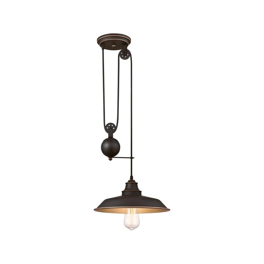 Westinghouse 6363240 - LED-hanglamp met kabel IRON HILL 1xE27/60W/230V Ø 31 cm