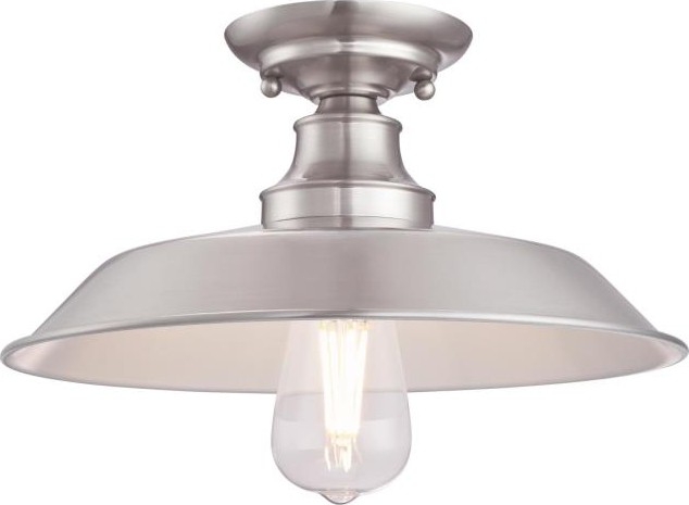 Westinghouse 6370240 - Plafonnier IRON HILL 1xE27/60W/230V Ø 31 cm