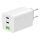 Winner Group - Adaptateur de charge GaN 1x USB-A + 2x USB-C 100W blanc