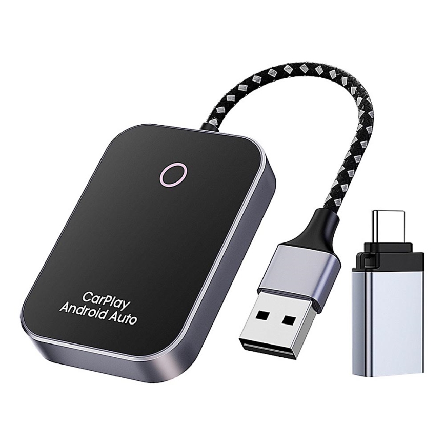 Winner Group-Adapter GoWireless! voor draadloze verbinding CarPlay en Android Auto