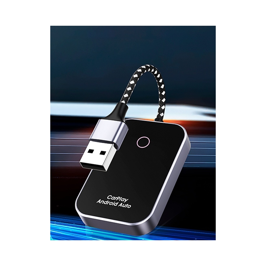 Winner Group-Adapter GoWireless! voor draadloze verbinding CarPlay en Android Auto