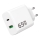 Winner Group - Adapter voor snel opladen 1xUSB-C + 1xUSB-A Power Delivery 65W wit