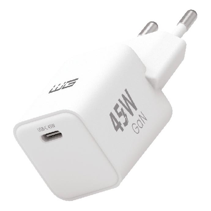 Winner Group - Adapter voor snel opladen 1xUSB-C Power Delivery 45W wit