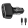 Winner Group - Autolader 1xUSB-C + 1xUSB-A Power Delivery 63W + USB-kabel USB-C / USB-C 1 m zwart