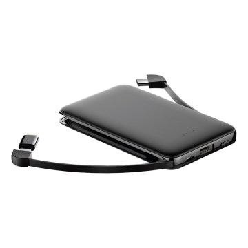 Winner Group - Batterie externe 5000 mAh noire