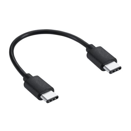 Winner Group - Câble USB USB-C / USB-C 60W 20cm noir