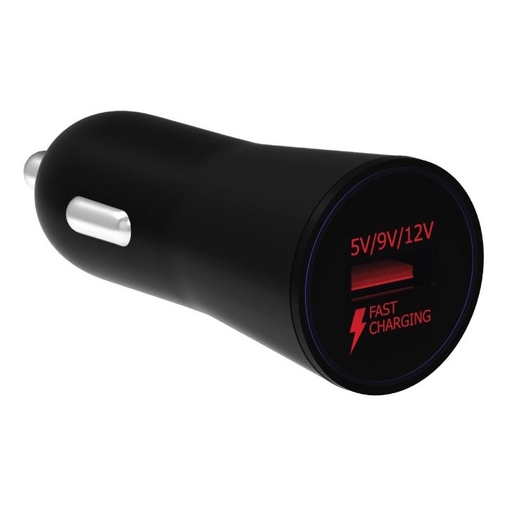 Winner Group - Chargeur pour voiture 1xUSB-A Power Delivery 18W noir