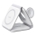 Winner Group - Chargeur sans fil pliable 3-en-1 MAXFLEX 22,5W blanc
