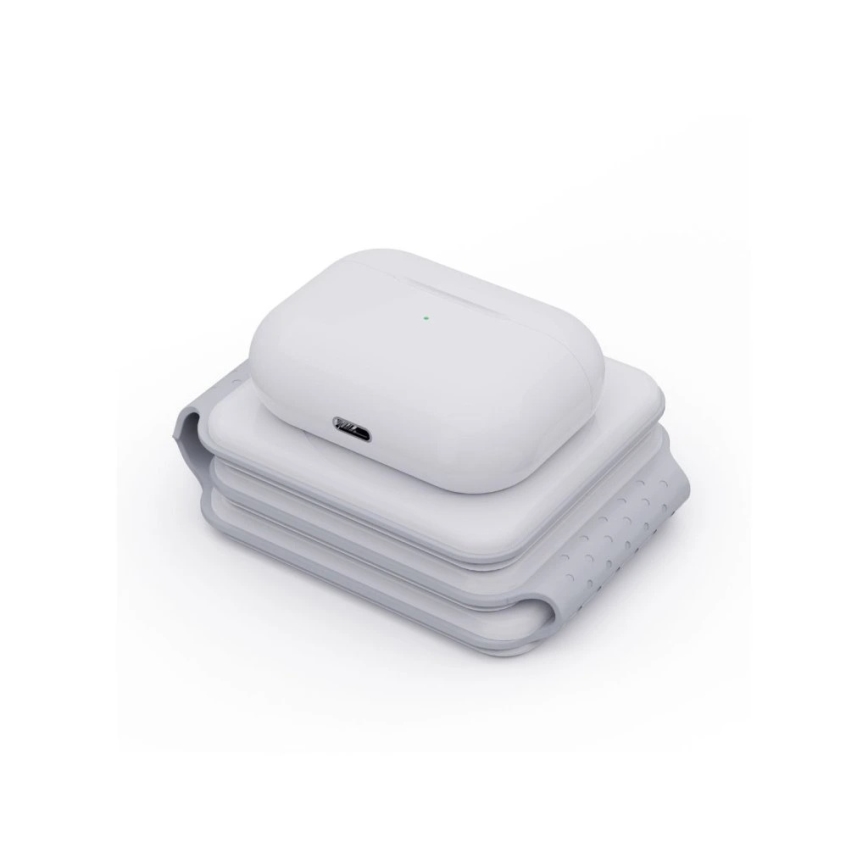 Winner Group - Chargeur sans fil pliable 3-en-1 MAXFLEX 22,5W blanc